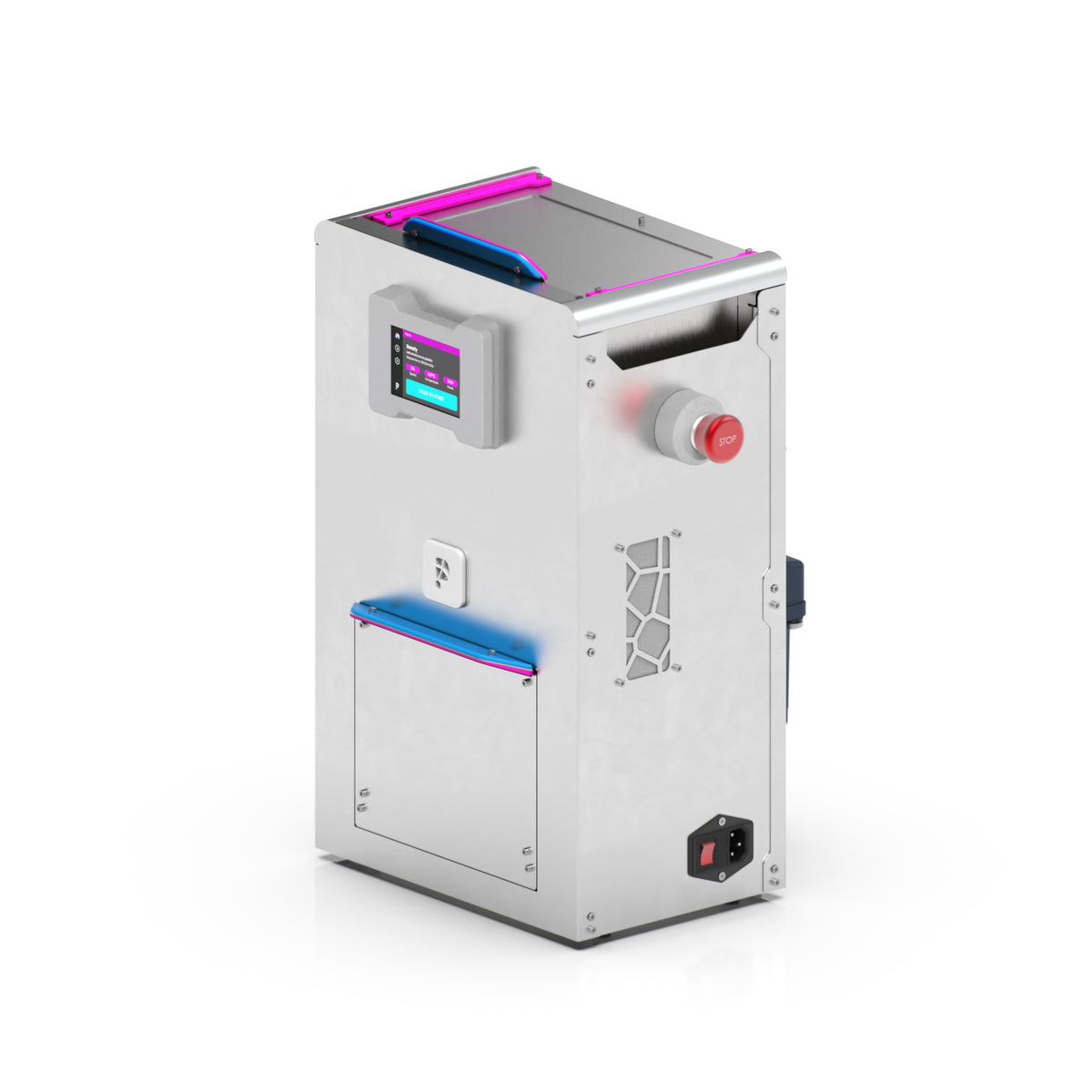 Gr2 Shredder Rounds Polystruder GR PRO R3 Plastic Shredder - Laboratory Edition ...